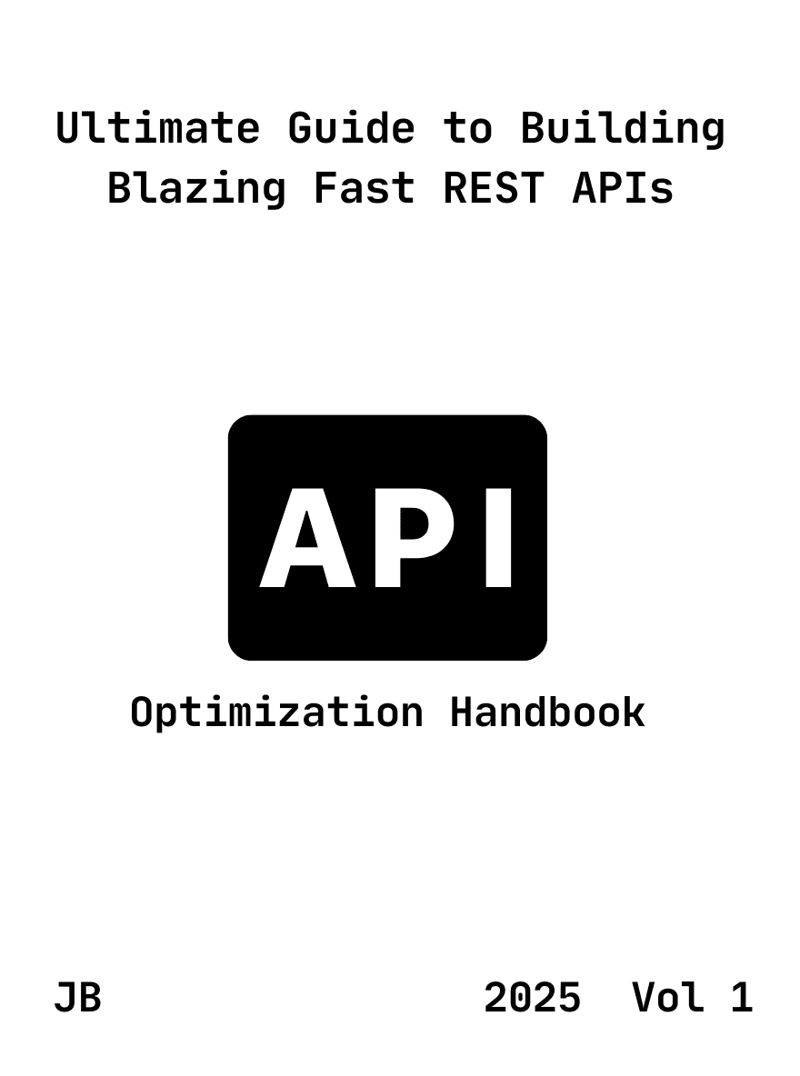 The Ultimate guide to Building Blazing Fast APIs cover