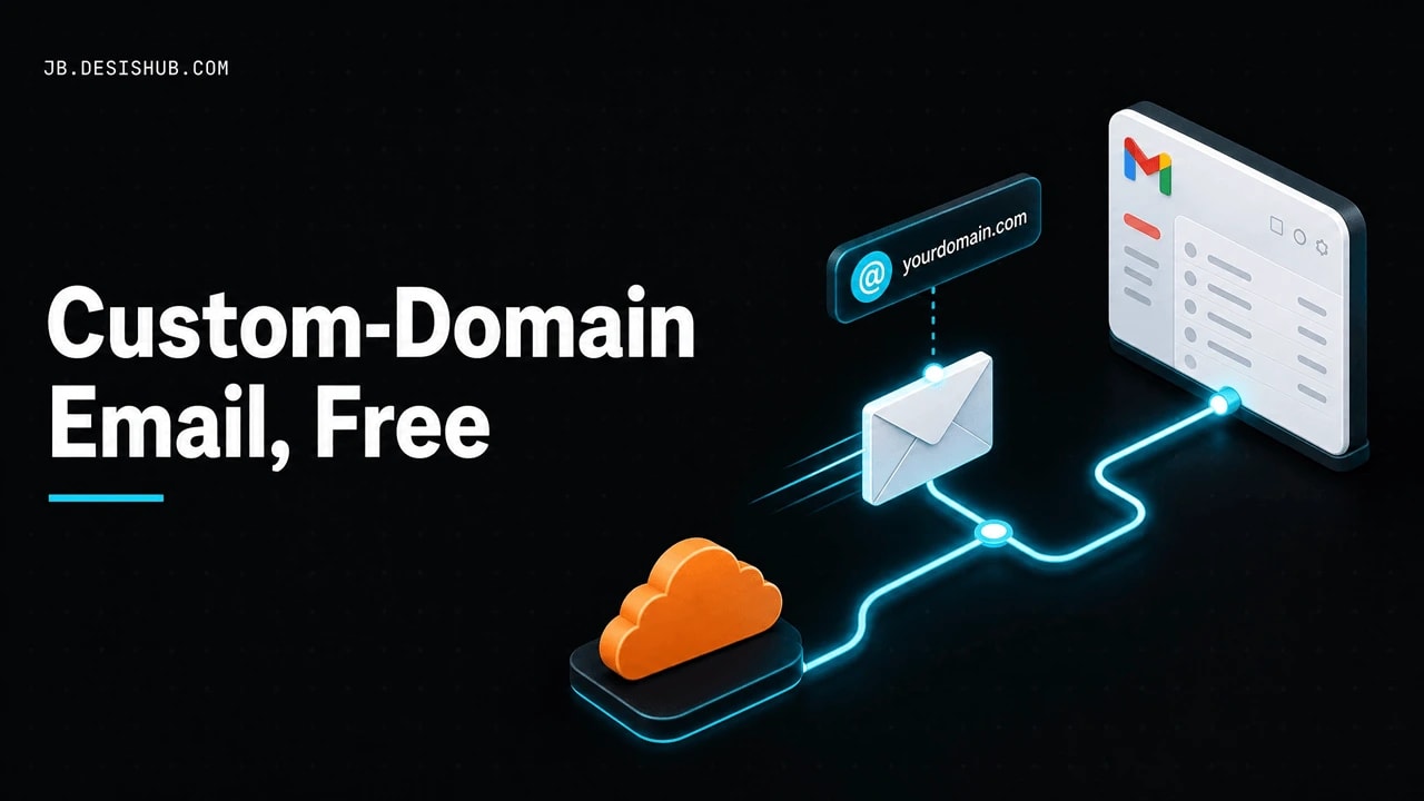 Free Unlimited Custom-Domain Email with Gmail + Cloudflare