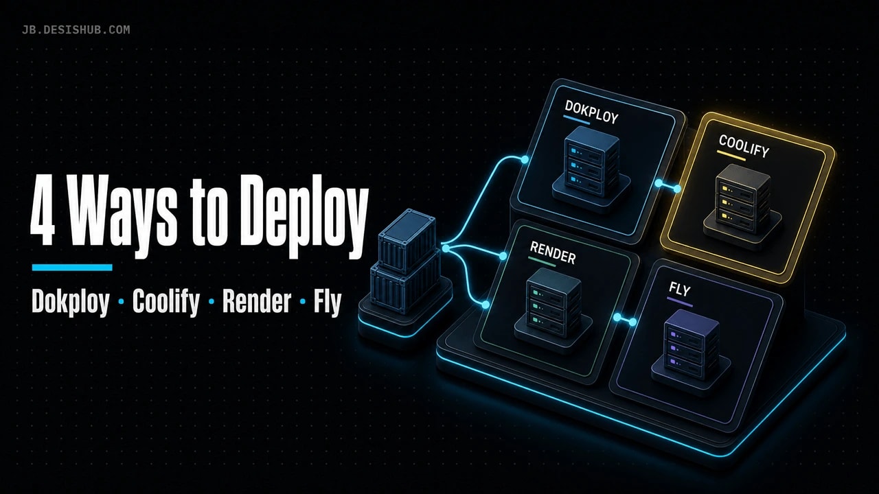Deploying a Grit App: Dokploy, Coolify, Render & Fly.io
