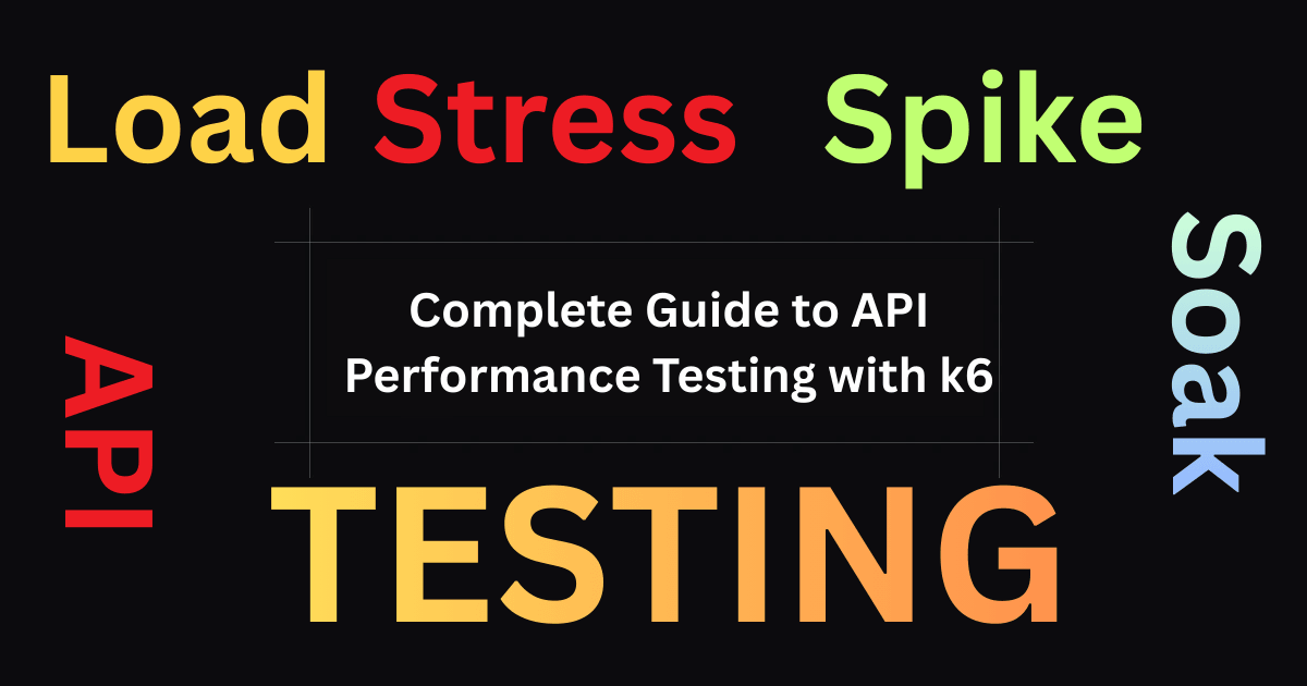 Complete Guide to API Performance Testing with k6