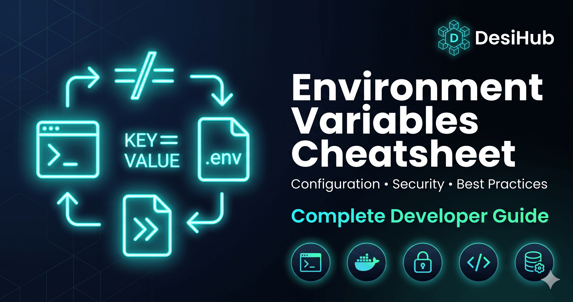 The Developer's Environment Variables Cheatsheet — How to Get Every API Key You'll Ever Need