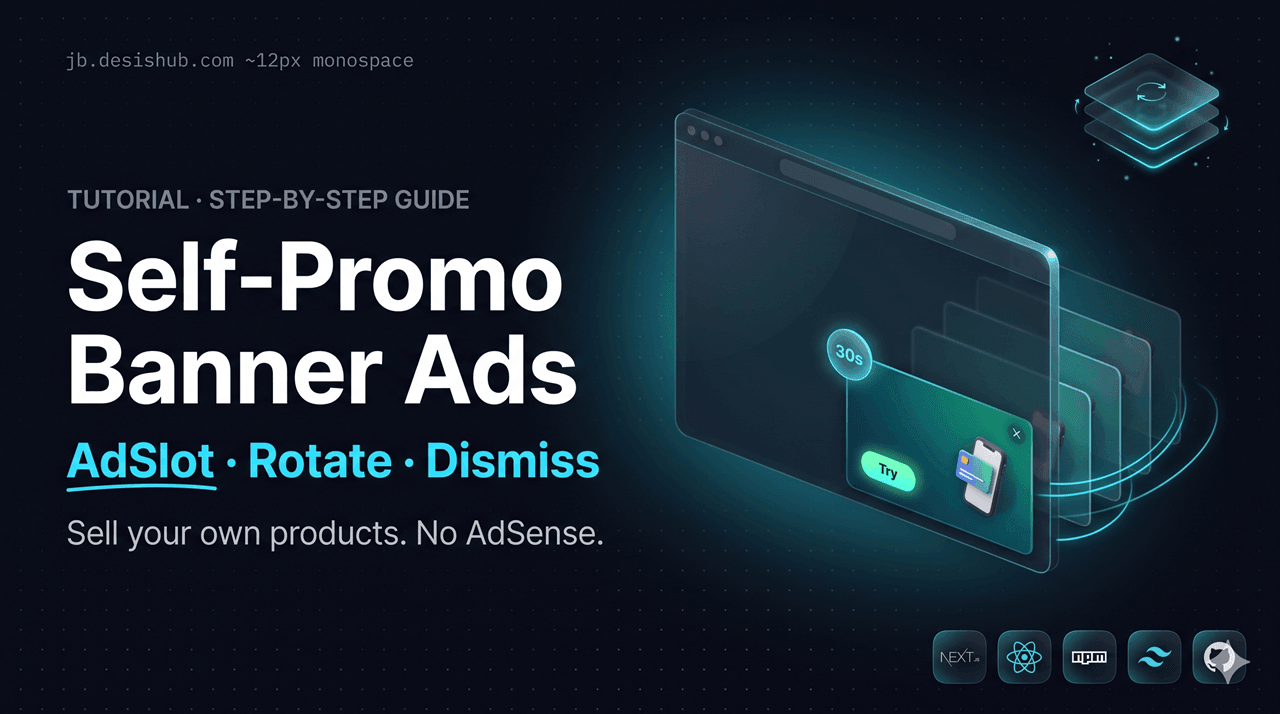 Ship Self-Promo Banner Ads on Your Next.js Site with beautiful-banner-ads