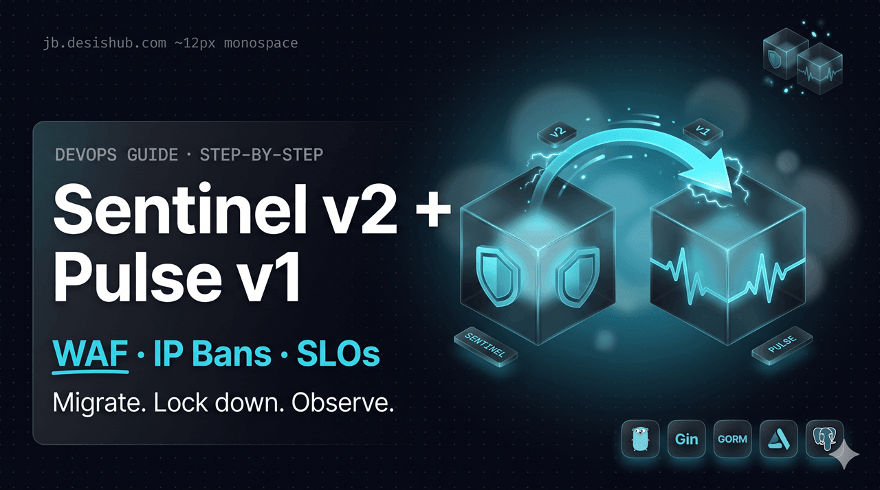 Sentinel v2 + Pulse v1 Migration Guide — Native Admin Dashboards, IP Auto-Ban & Admin Alerts