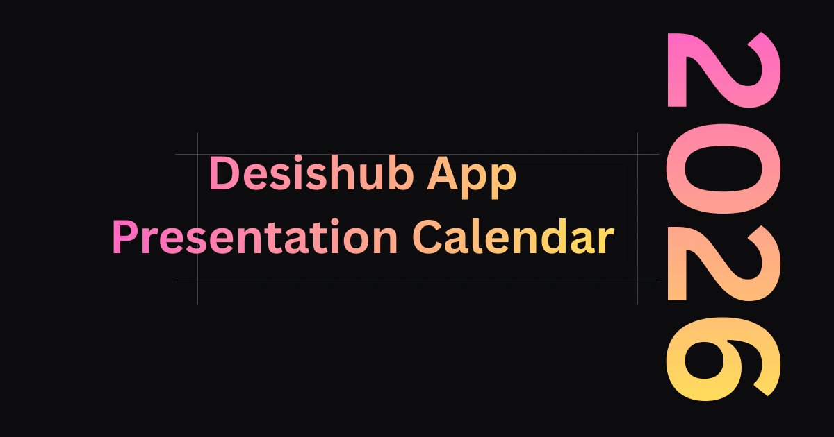 Desishub 2026 App Presentation Calendar - 48 Apps Across 4 Teams in 12 Weeks