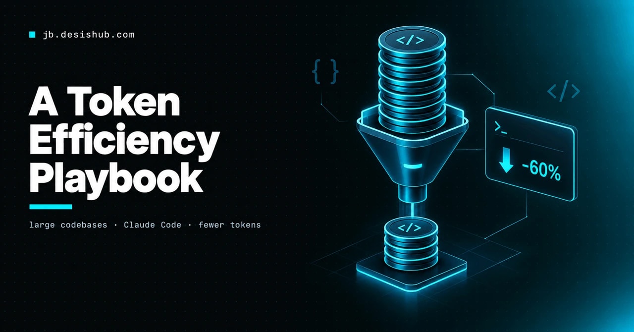 A Token Efficiency Playbook for Very Large Codebases