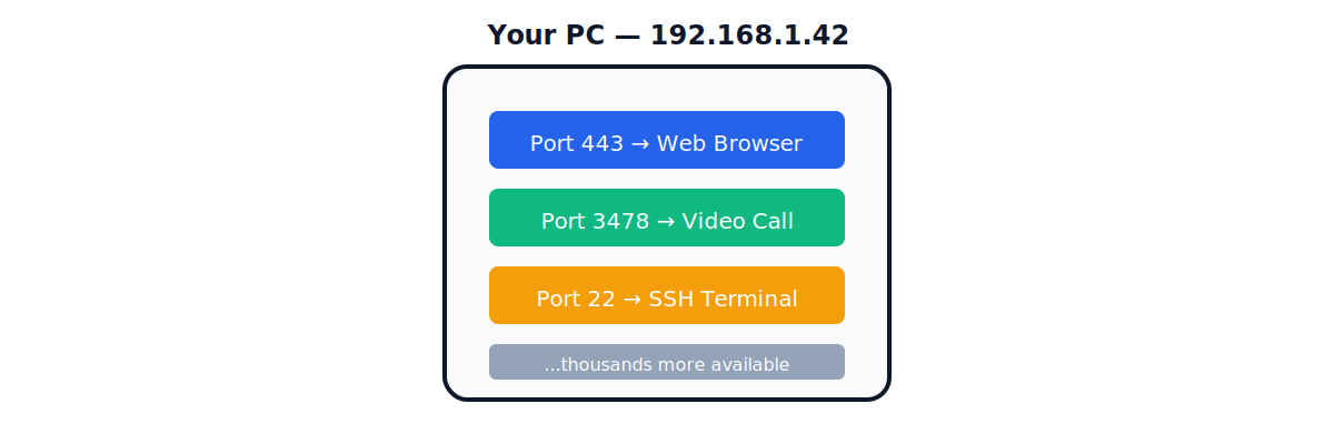 Ports diagram