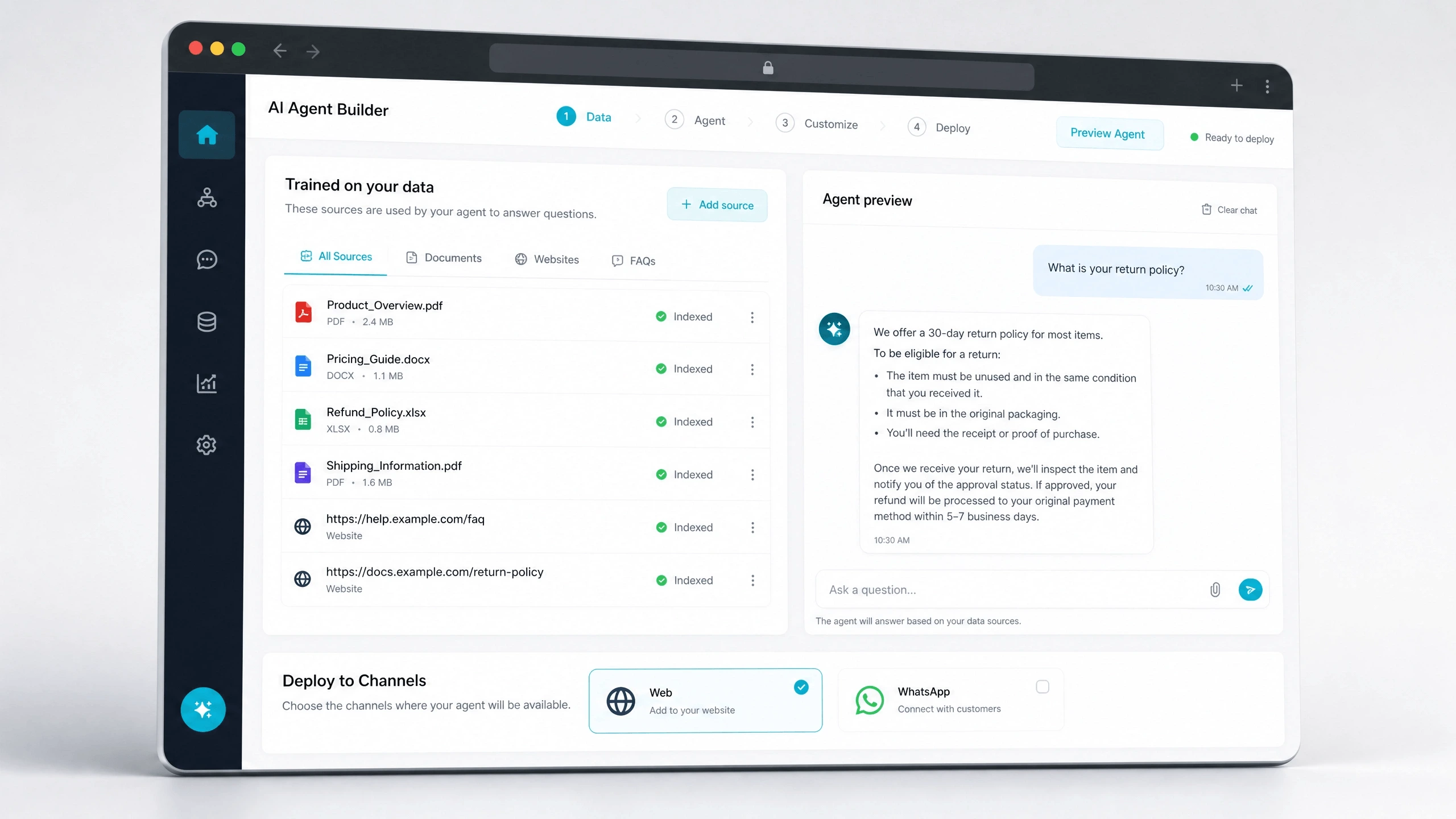 Nexora AI product screenshot