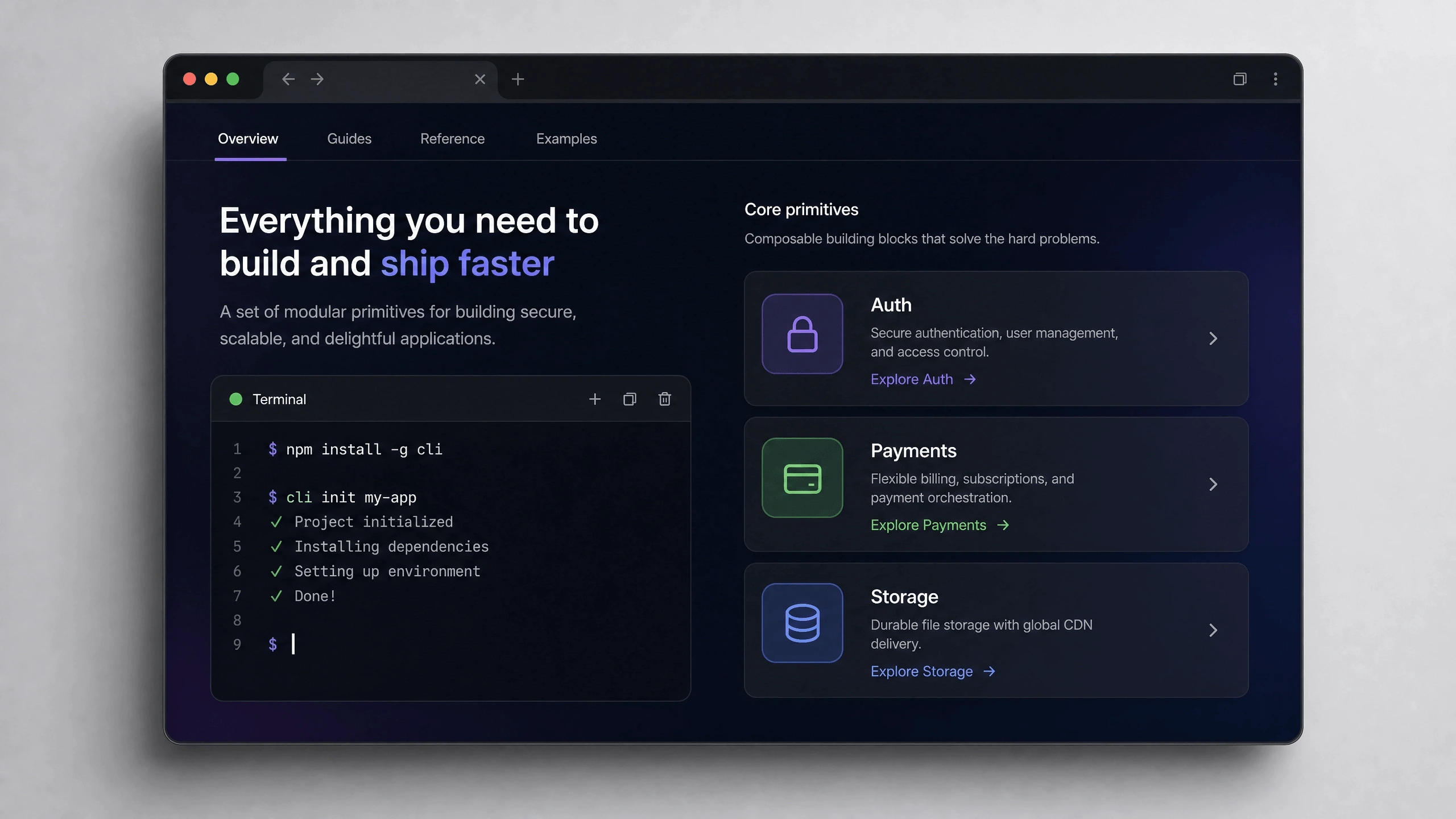 Omnistack product screenshot