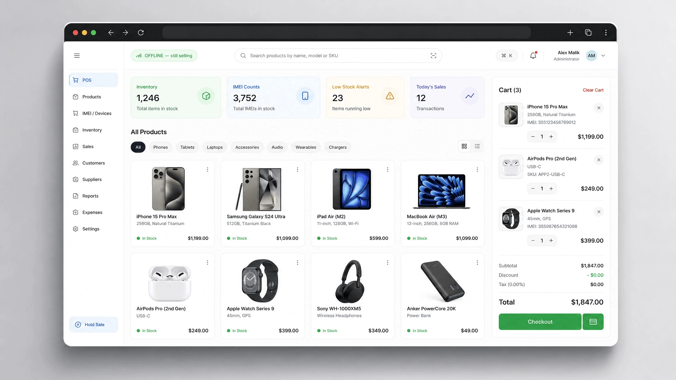 Shoppleet product screenshot